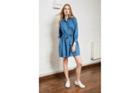 French Connection Tidore Chambray Flared Dress