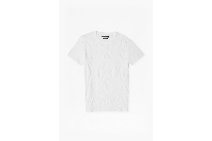 French Connection Diamond Patchwork T-shirt