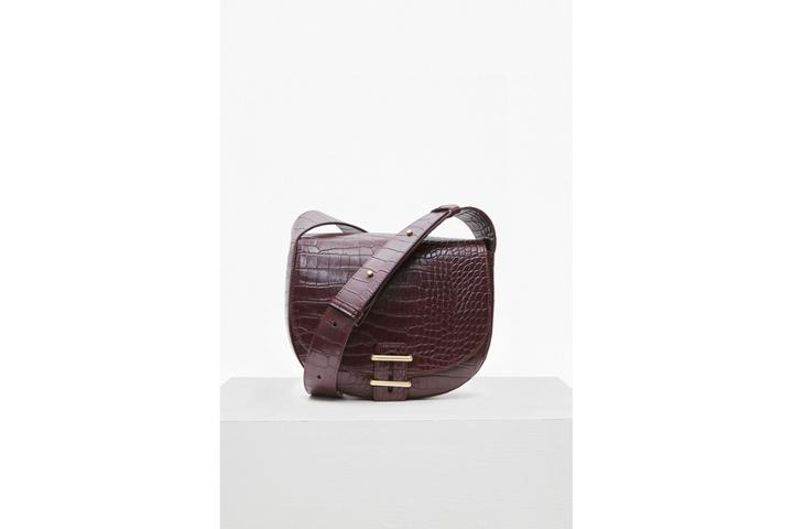 French Connection Contemporary Slide Lock Cross Body Bag