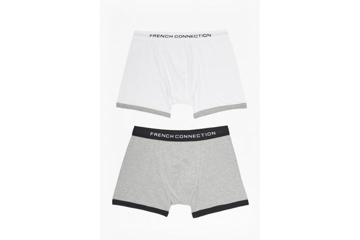 French Connection Contrast Band Pack Of 2 Pants