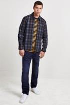 French Connenction Dobby Corduroy Zip Shirt