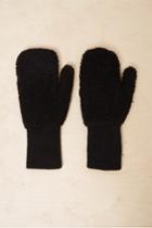 French Connenction Capta Shearling Mittens