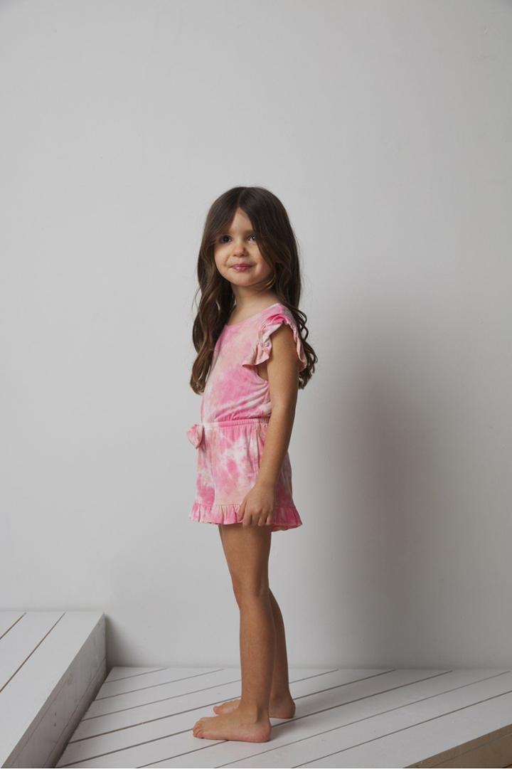 French Connection Tie Dye Romper