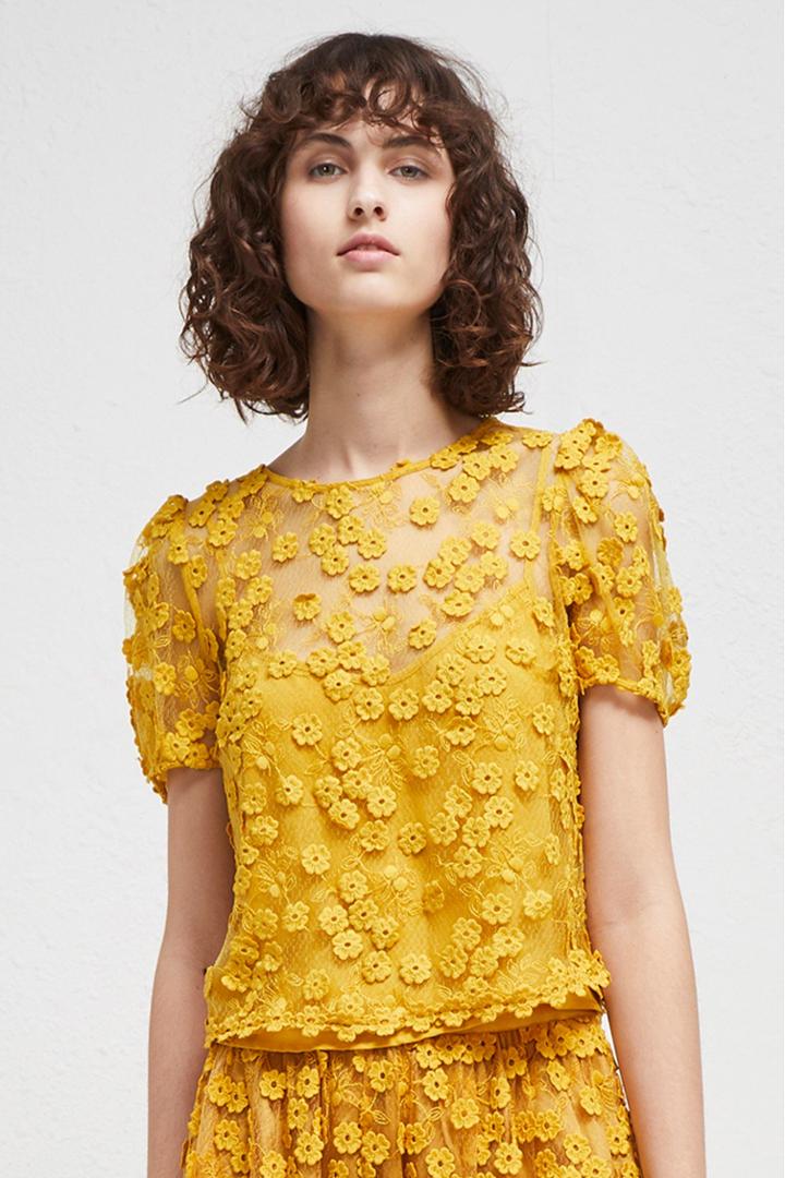 Fcus Caballo Lace Top