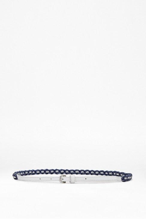 French Connection Heidi Leather Waist Belt