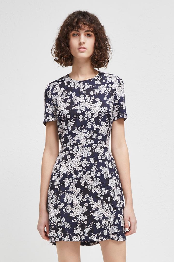 Fcus Rishiri Stretch Floral Dress