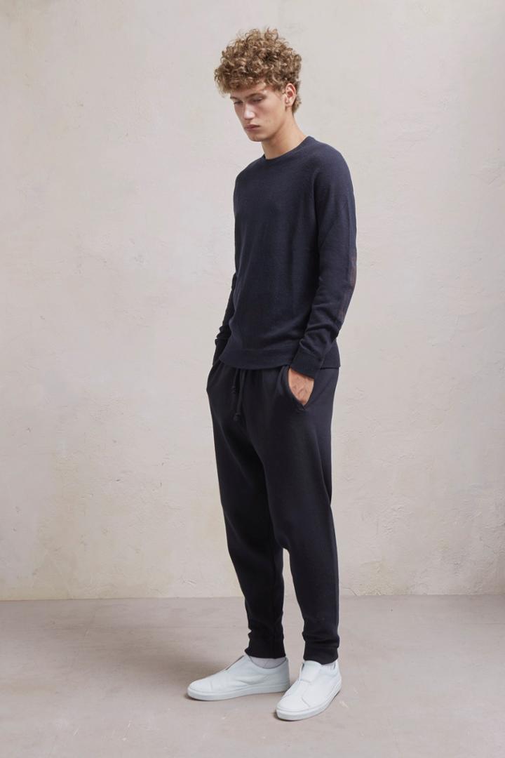Fcus Lambswool Needle Punch Jumper