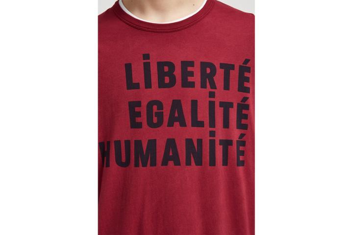 French Connection Egalit Crew Neck T-shirt