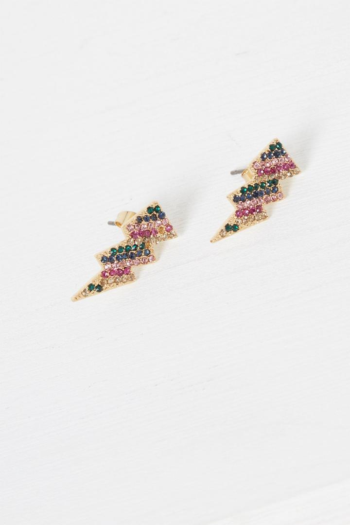 Fcus Electric Stud Earrings
