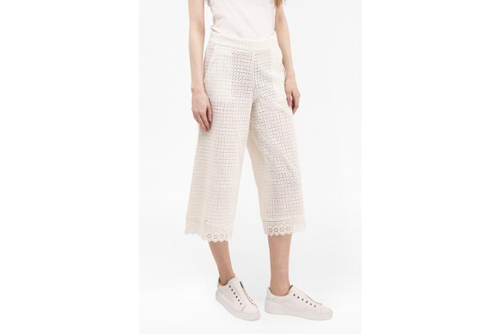 French Connection Holiday Lace Gaucho Pants