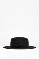 French Connection Textured Bow Trilby