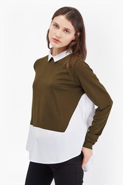 French Connection Fresh Jersey Shirt Jumper