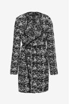 French Connection Front Opened Belted Sweater Coat