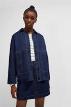 French Connenction Jule Contrast Stitch Utility Jacket