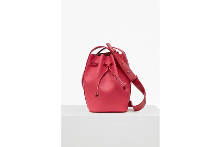 French Connection Saffiano Chelsea Mini Bucket Bag