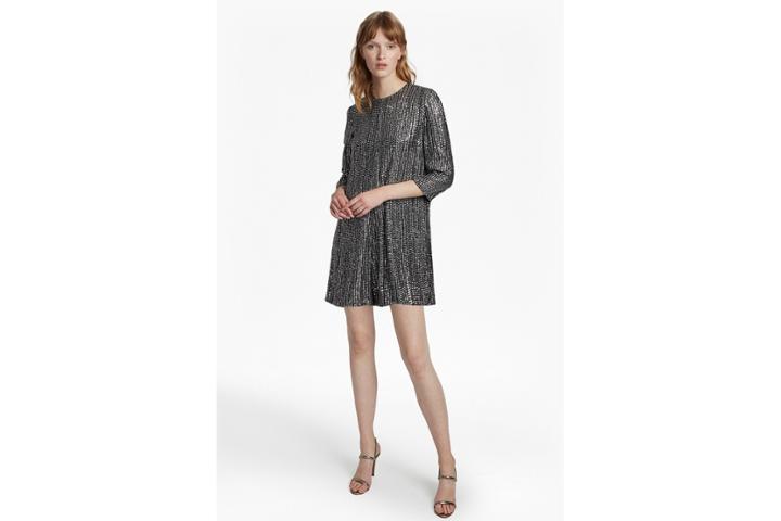 French Connection Desiree Disco Embellished Sequin Playsuit