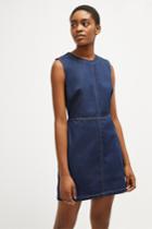 French Connenction Linaire Contrast Stitch Pinafore Dress