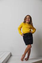 French Connection Cord Skirt W/pockets