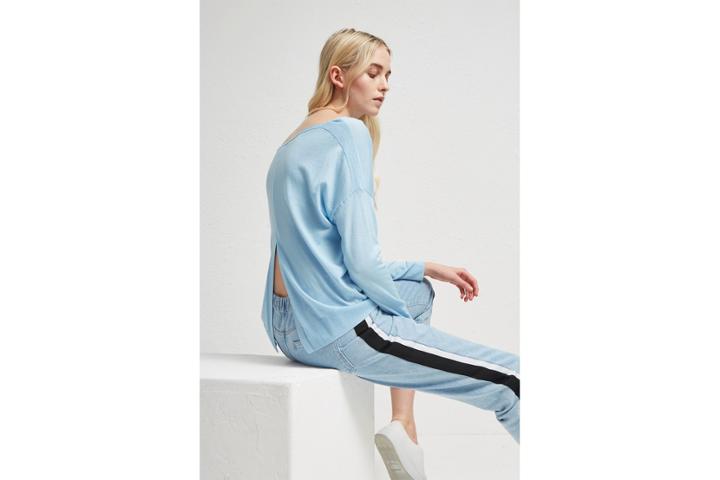 French Connection Spring Light Open Back Jumper