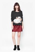 French Connection Polar Fun Wool-blend Jumper