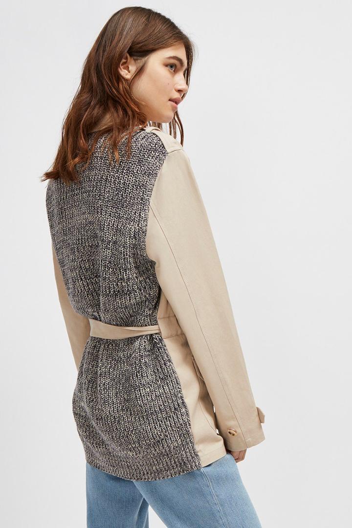 French Connenction Mozart Mix Utility Jacket