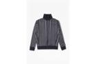 French Connection Dravid Striped Zip Thru Sweatshirt