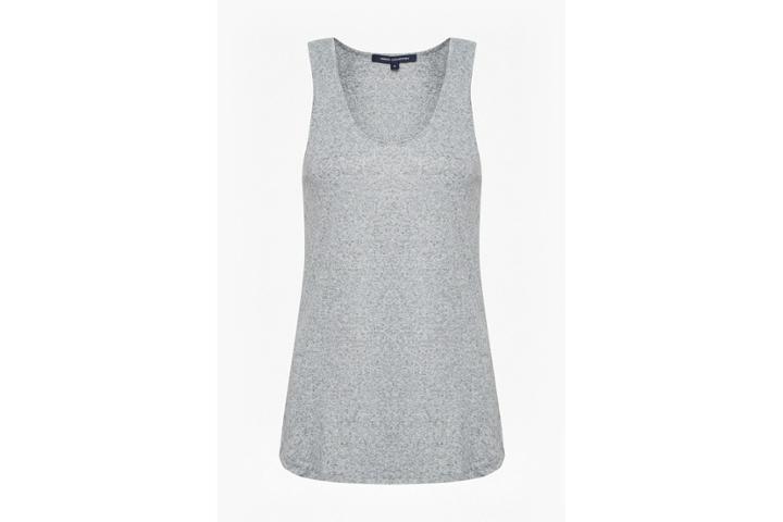 French Connection Hetty Rib Jersey Vest Top