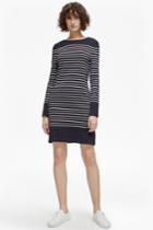 Fcus Tim Tim Round Neck Striped Dress