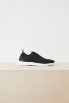 French Connenction Nelly Knitted Lace Up Trainers