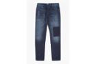 French Connection Snakeboard Stretch Slim Patchwork Jeans