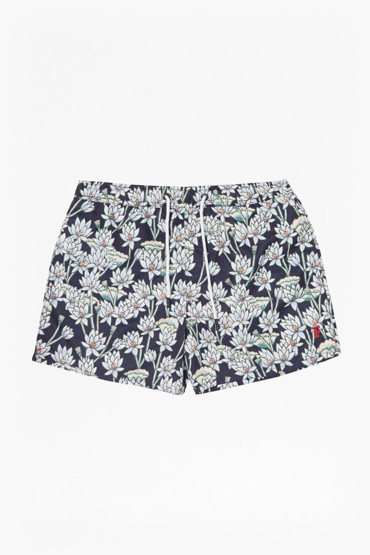French Connection Hubballi Hawaiian Swim Shorts