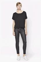 French Connection Penny Cap Sleeve Top