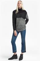 French Connenction Anna Patchwork Knitted Jumper