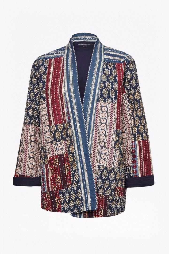 French Connection Tilly Quilt Patchwork Jacket