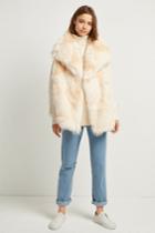 French Connenction Marion Faux Fur Wrap Gilet