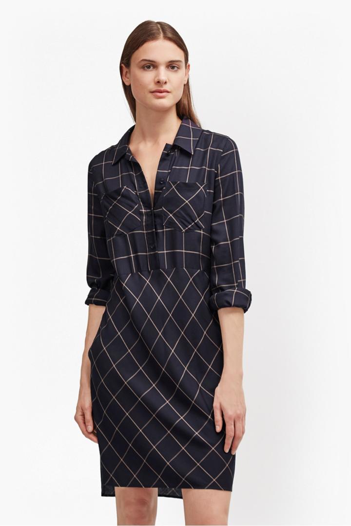 French Connection Darla Check Dress