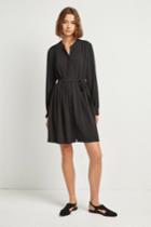 French Connenction Komo Plains Belted Shirt Dress