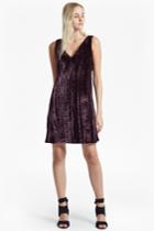 Fcus Theresa Velvet V Neck Dress