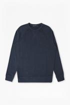 French Connection Winter Pique Raglan Sleeve Sweatshirt
