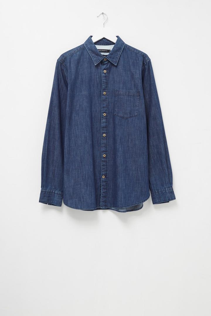 French Connenction Indigo Denim Shirt