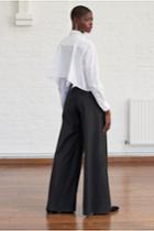 French Connenction Southside Loose Tie Back Shirt