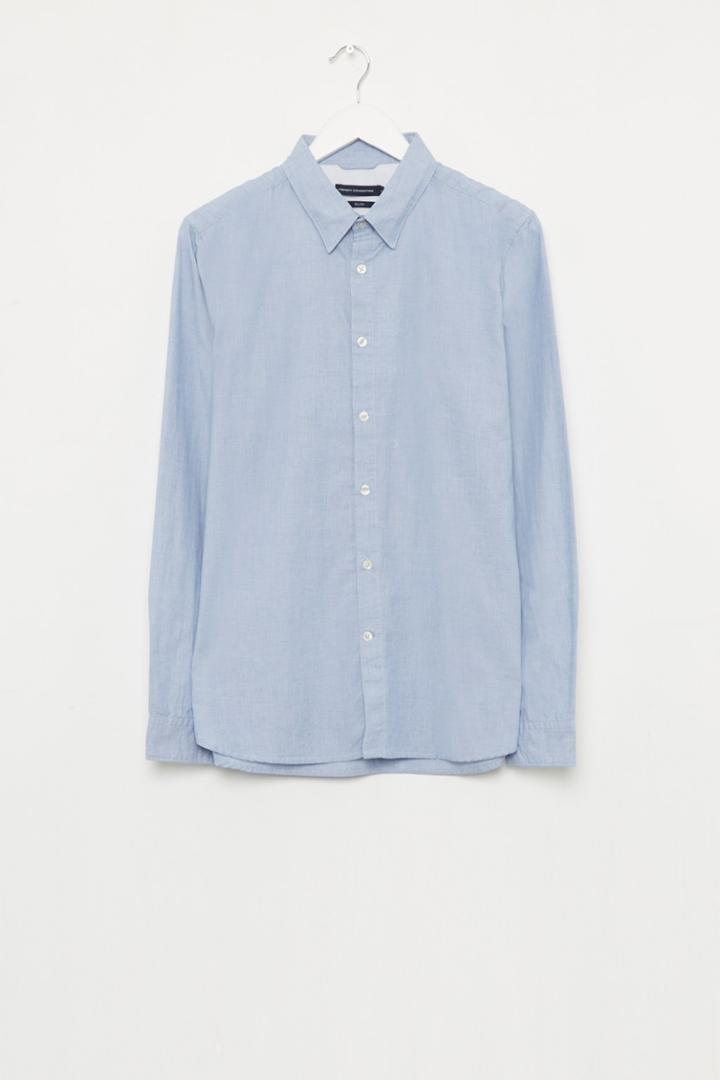 French Connenction End On End Cotton Shirt