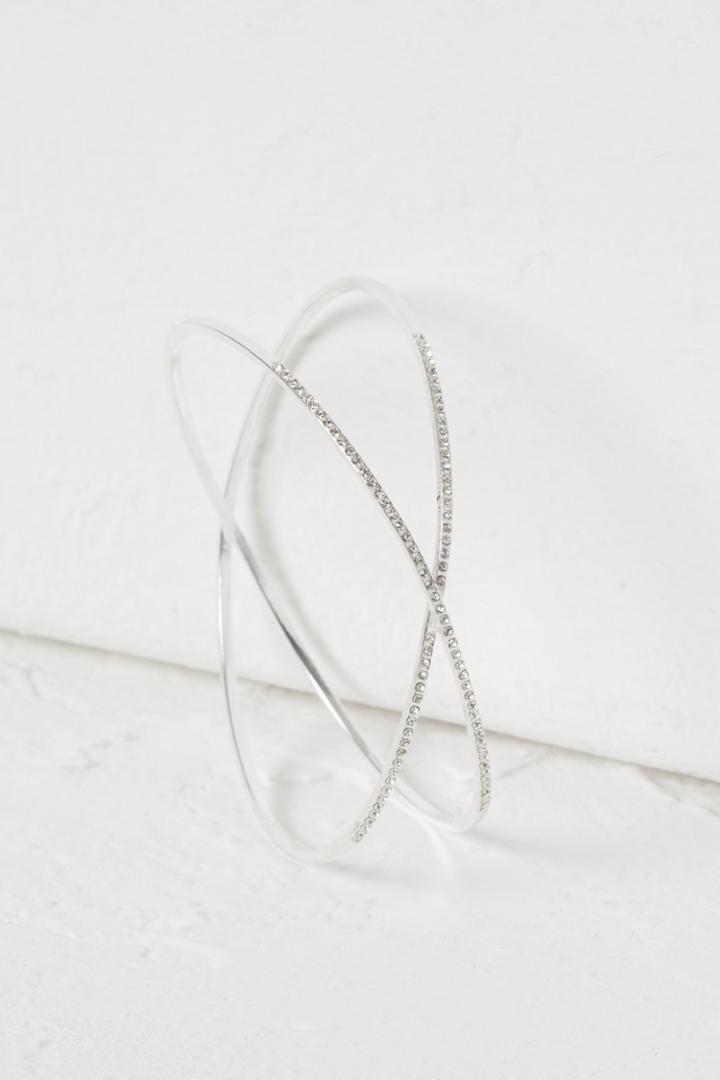 Fcus Kissing Crystal Bangle