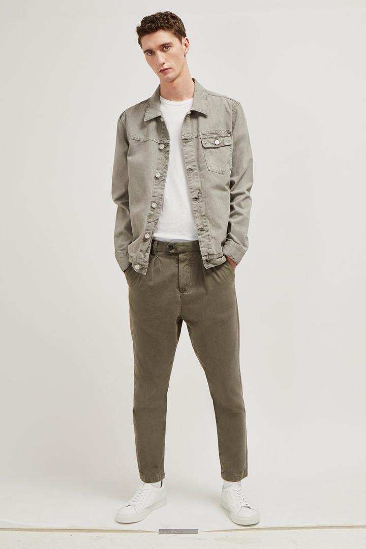 French Connenction Inter Peach Drill Jacket