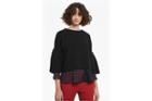 French Connection Ellie Waffle Knit Cropped Jumper
