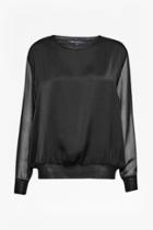 French Connection Lou Lou Satin Sweater