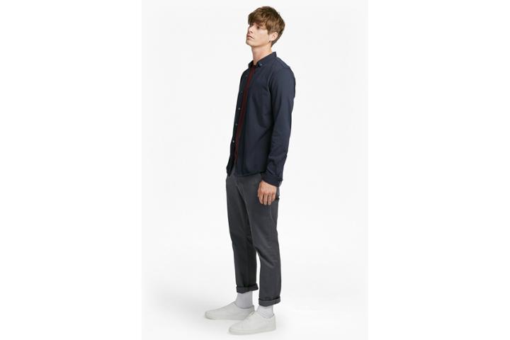 French Connection Jersey Slim Fit Shirt
