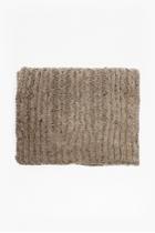 French Connection Knic Knox Cable Knit Scarf