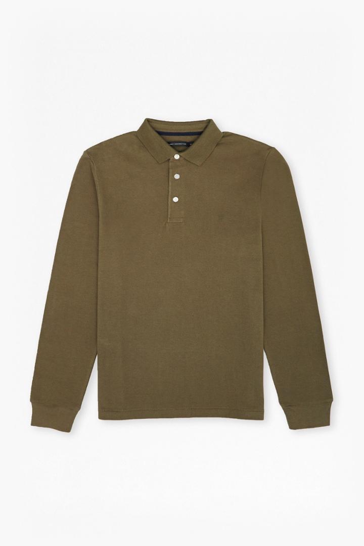French Connection Brunswick Long Sleeves Polo Shirt