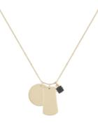 French Connenction Dogtag Pendat Necklace